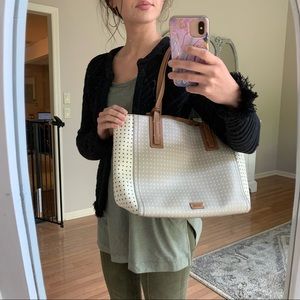 Fossil Tote Bag/Purse with Matching Wallet